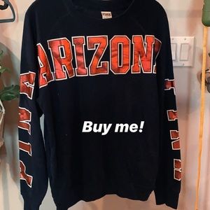 Victoria PINK university of Arizona pull over